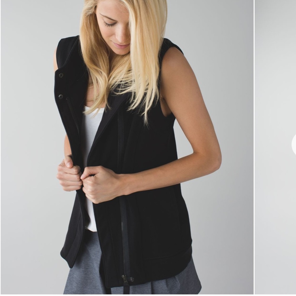 Lululemon Versa Vest Black size 6